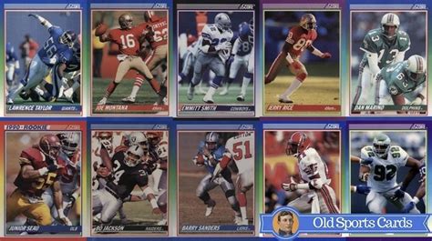 1990 score nfl most valuable cards|1990 Panini Score Checklist: All Football Cards